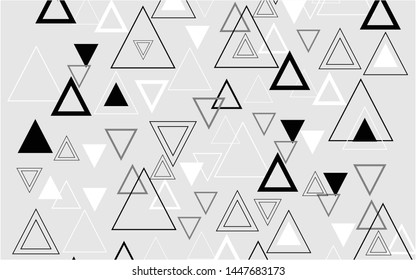 triangel pattern vector wallpaper and banner