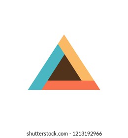 trianggle logo vector design template icon eps 10