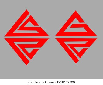 trianglar logos concepts for gaming brand modern day logo