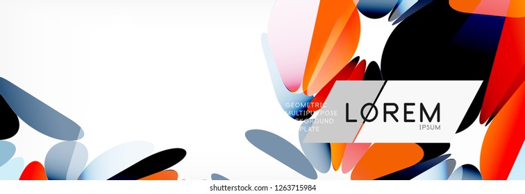 Triangle 3d polygonal art style. Future geometric design. Vector geometry futuristic decoration.
