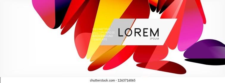 Triangle 3d polygonal art style. Future geometric design. Vector geometry futuristic decoration.