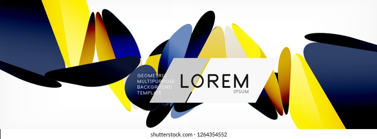 Triangle 3d polygonal art style. Future geometric design. Vector geometry futuristic decoration.