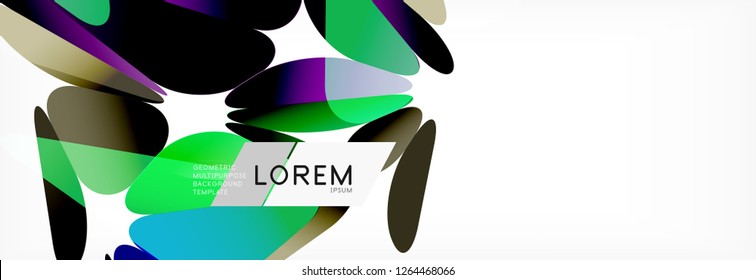 Triangle 3d polygonal art style. Future geometric design. Vector geometry futuristic decoration.