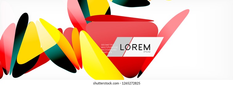 Triangle 3d polygonal art style. Future geometric design. Vector geometry futuristic decoration.