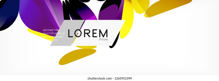 Triangle 3d polygonal art style. Future geometric design. Vector geometry futuristic decoration.