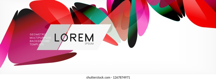 Triangle 3d polygonal art style. Future geometric design. Vector geometry futuristic decoration.