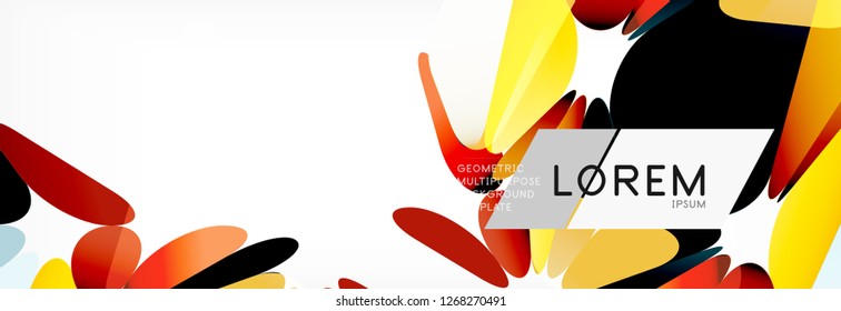 Triangle 3d polygonal art style. Future geometric design. Vector geometry futuristic decoration.