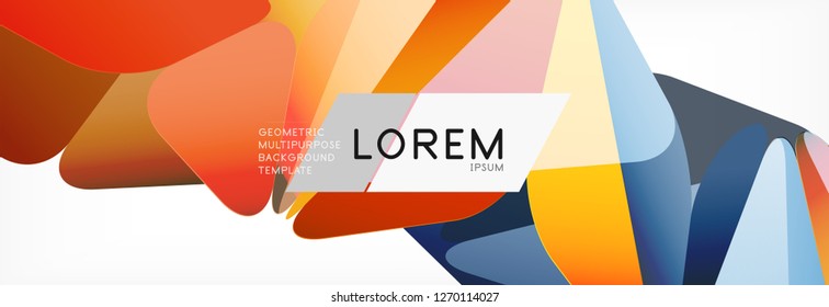 Estilo de arte poligonal triangular 3d. Diseño geométrico futuro. Geometría vectorial, decoración futurista.