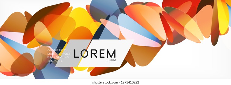 Triangle 3d polygonal art style. Future geometric design. Vector geometry futuristic decoration.