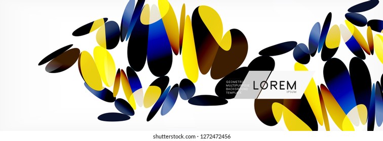 Dreieck 3D-Kunststil. Zukünftiges geometrisches Design. Vektorgeometrie futuristische Dekoration.