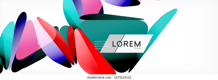 Estilo de arte poligonal triangular 3d. Futuro design geométrico. Decoração futurista de geometria vetorial.