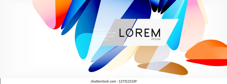 Triangle 3d polygonal art style. Future geometric design. Vector geometry futuristic decoration.