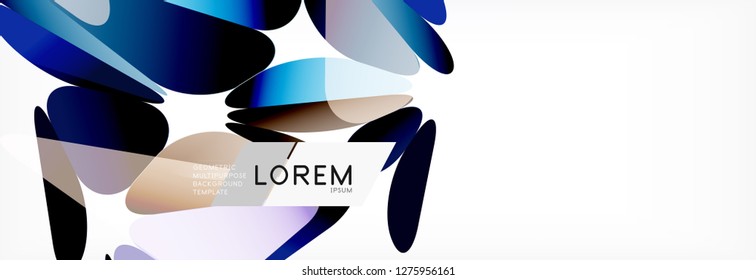 Triangle 3d polygonal art style. Future geometric design. Vector geometry futuristic decoration.
