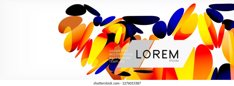 Triangle 3d polygonal art style. Future geometric design. Vector geometry futuristic decoration.