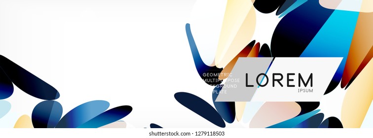 Triangle 3d polygonal art style. Future geometric design. Vector geometry futuristic decoration.