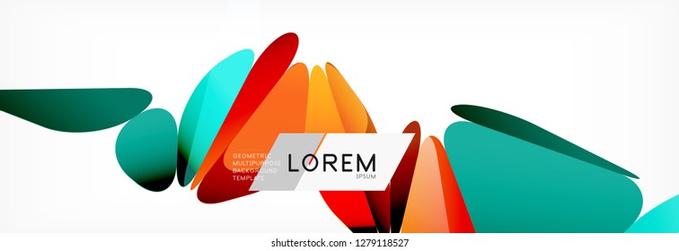 Estilo de arte poligonal triangular 3d. Diseño geométrico futuro. Geometría vectorial, decoración futurista.