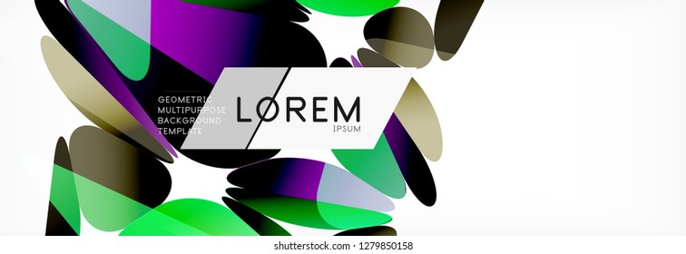 Estilo de arte poligonal triangular 3d. Diseño geométrico futuro. Geometría vectorial, decoración futurista.