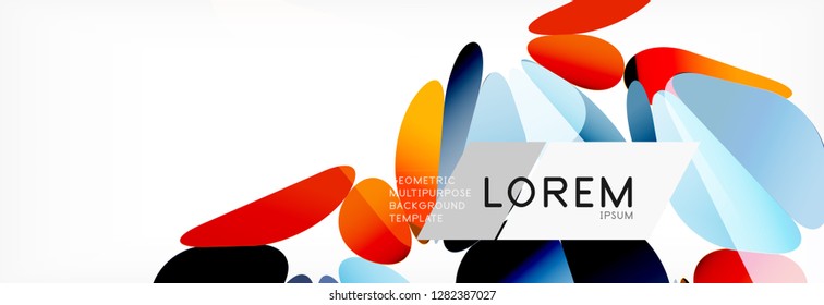 Triangle 3d polygonal art style. Future geometric design. Vector geometry futuristic decoration.