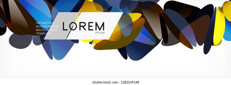 Triangle 3d polygonal art style. Future geometric design. Vector geometry futuristic decoration.