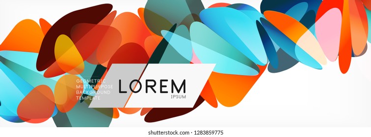 Triangle 3d polygonal art style. Future geometric design. Vector geometry futuristic decoration.