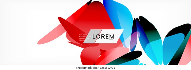 Estilo de arte poligonal triangular 3d. Diseño geométrico futuro. Geometría vectorial, decoración futurista.