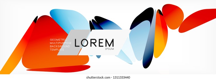 Triangle 3d polygonal art style. Future geometric design. Vector geometry futuristic decoration.