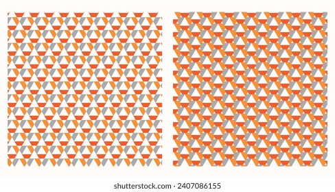 Triangle 3d seamless pattern design, 3D pattern background, Geometric texture design, Vector illustration.