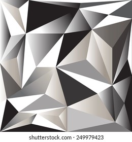 Triangle abstract 3D background