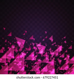 Triangle Abstract background