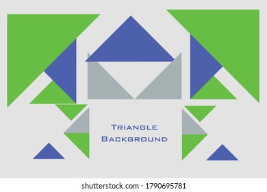 Triangle Abstract background colorfull illustration