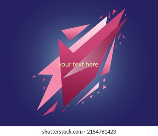 triangle abstract background image, great for the web, social media, presentations, or for graphic design