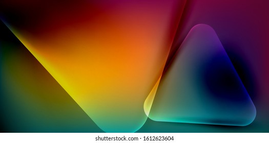 Triangle abstract background, shadow line design template. Vector Illustration For Wallpaper, Banner, Background, Card, Book Illustration, landing page