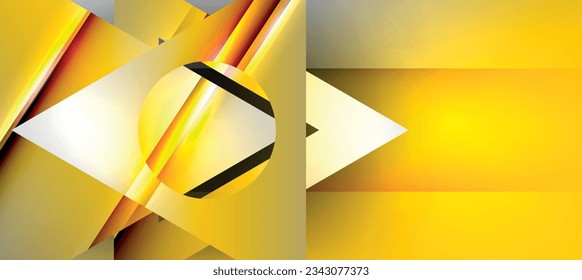 Triangle abstract background with shiny and glossy effects. Vector Illustration For Wallpaper, Banner, Background, Card, Book Illustration, landing page
