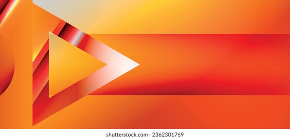 Triangle abstract background with shiny and glossy effects. Vector Illustration For Wallpaper, Banner, Background, Card, Book Illustration, landing page