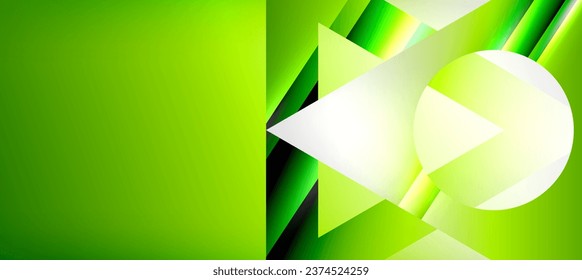 Triangle abstract background with shiny and glossy effects. Vector Illustration For Wallpaper, Banner, Background, Card, Book Illustration, landing page