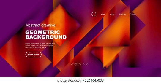 Triangle abstract background. Vector Illustration For Wallpaper, Banner, Background, Card, Book Illustration, landing page