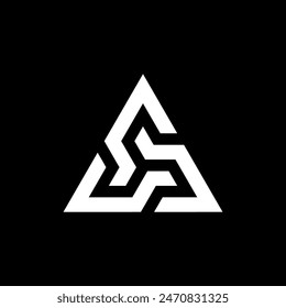 Triangle Abstract Logo can be used for logo, icon, and etc.