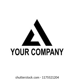 Triangle abstract logo for your company