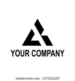 Triangle abstract logo for your company