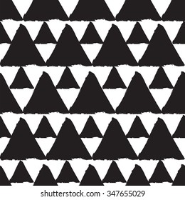 triangle abstract monochrome pattern point
