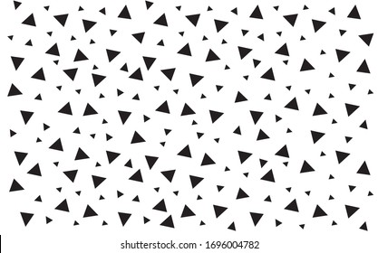 triangle pattern black and white