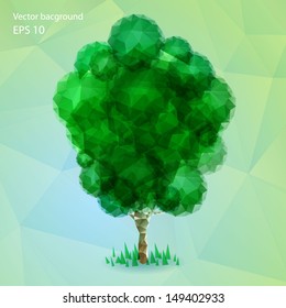 Triangle abstract tree