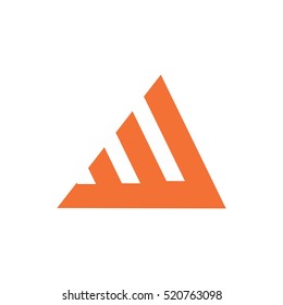 triangle abstract vector logo