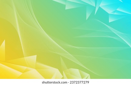 Triangle and abstract wavy design background vector. Triangle wavy background vector

