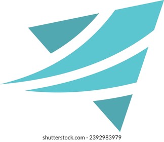 triangle arrow company vector logo