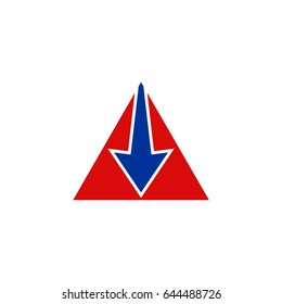 Triangle and Arrow XIII