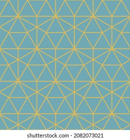Triangle art seamless pattern background.