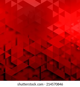 Triangle astract background. Vector illustration for presentation, booklet, website etc.