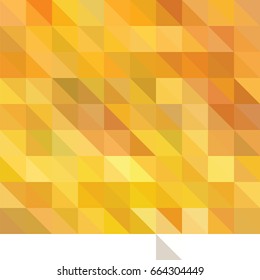 Triangle Background Autumn Colors Stock Vector (Royalty Free) 664304449 ...