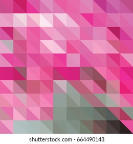Triangle background with autumn colors